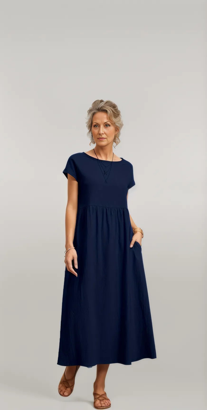 Kerrie | Elegancka Luźna Sukienka dla Kobiet