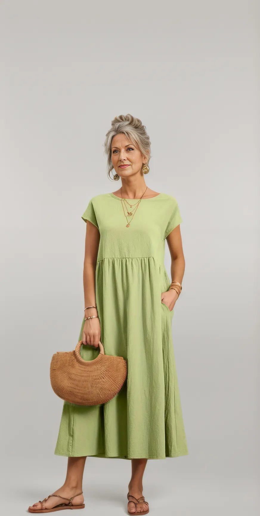 Kerrie | Elegancka Luźna Sukienka dla Kobiet