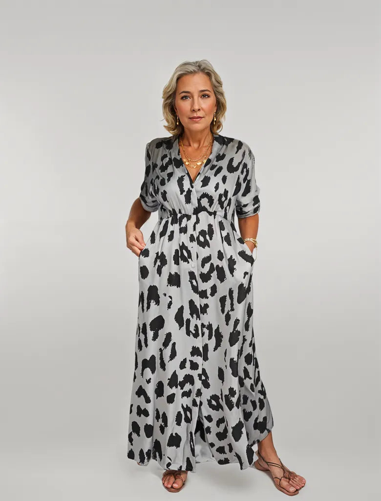 Merlijn | Sukienka w leopardzie