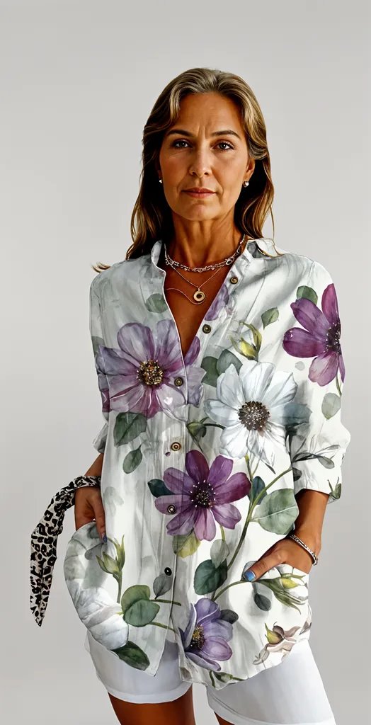 Cloë | Bluzka Floral Breeze