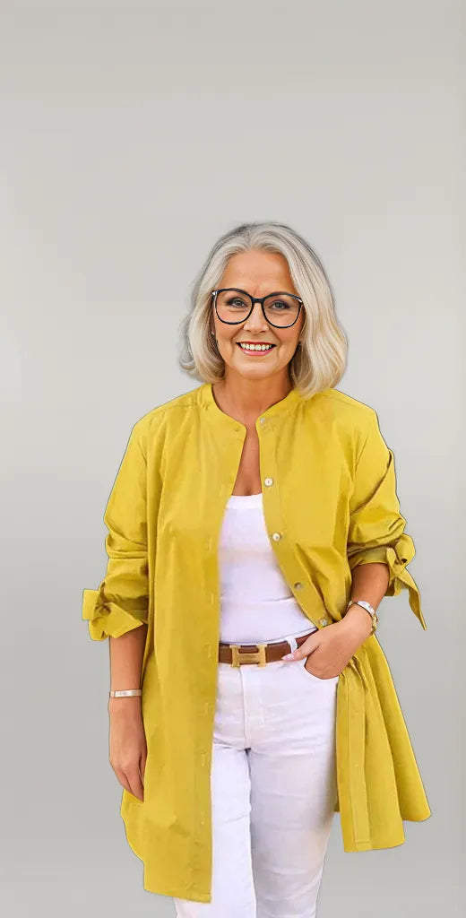 Nelly | Elegancki Kardigan Koszula